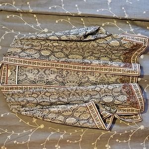 Max Studio 1X sleeve kimono